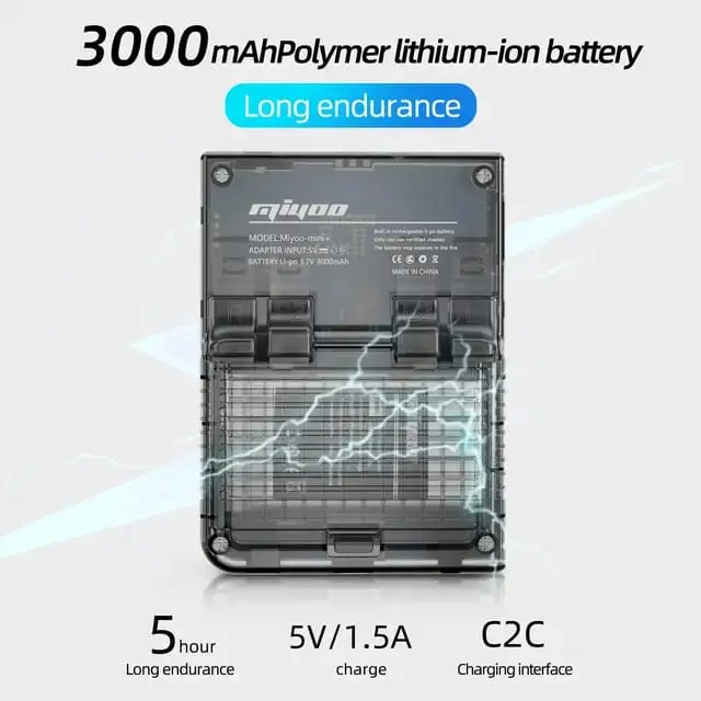 Miyoo Mini Plus battery