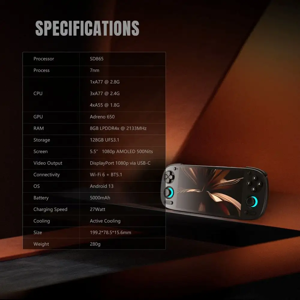 Retroid Pocket 5 Specs