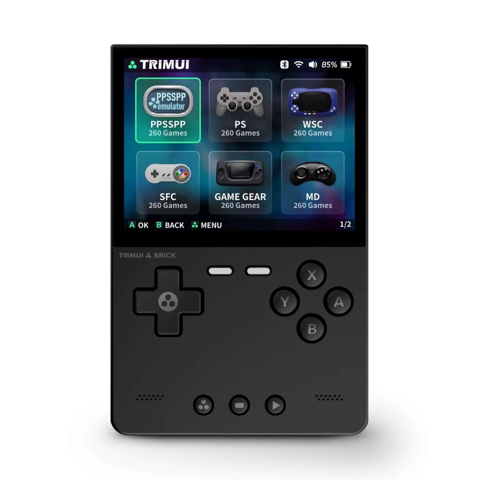 Trimui Brick emulators