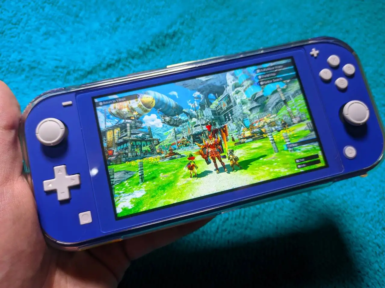 Nintendo Switch Lite monster hunter Nintendo Switch Lite monster hunter