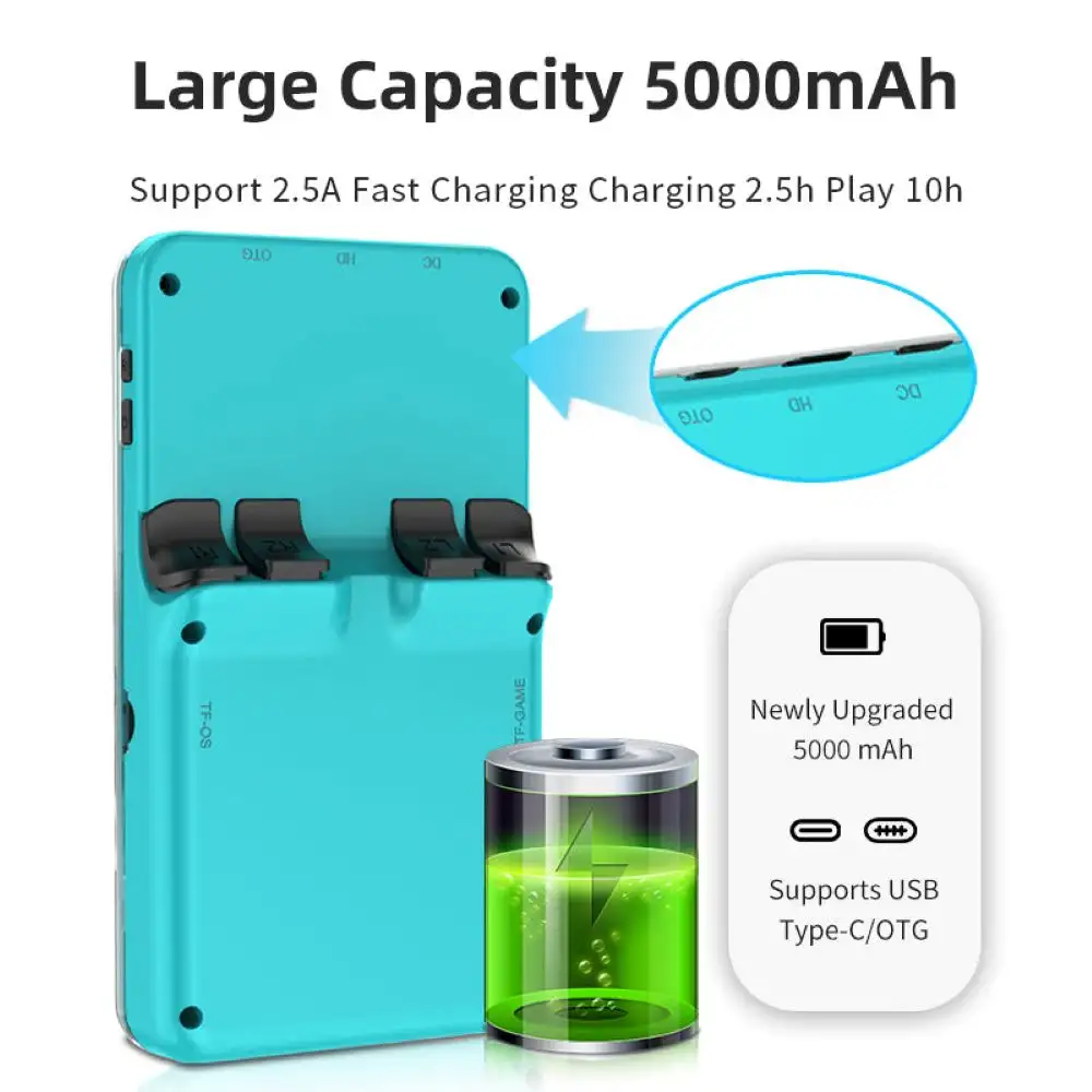 Powkiddy RGB20 Pro battery