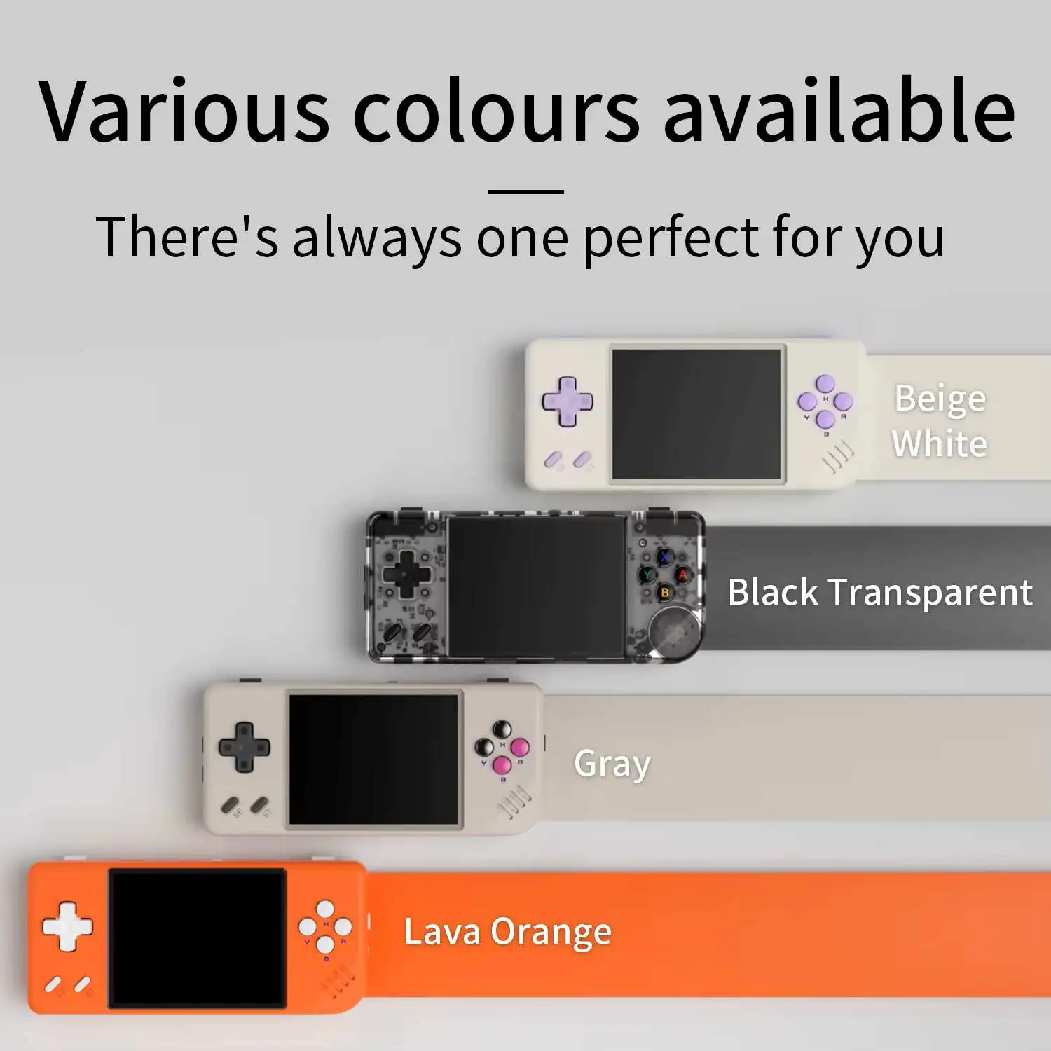 Anbernic RG28XX colors