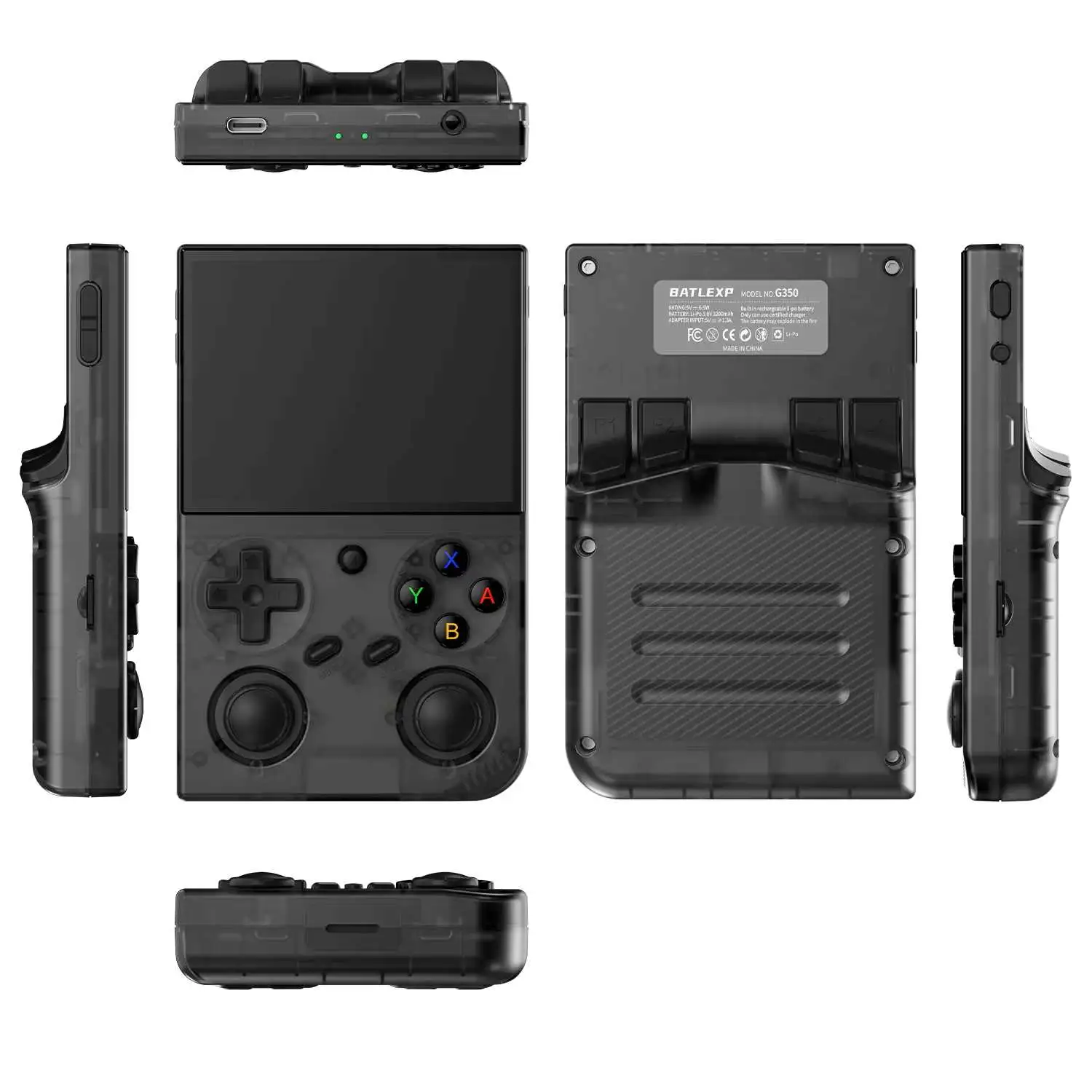 battle xp g350 front and back