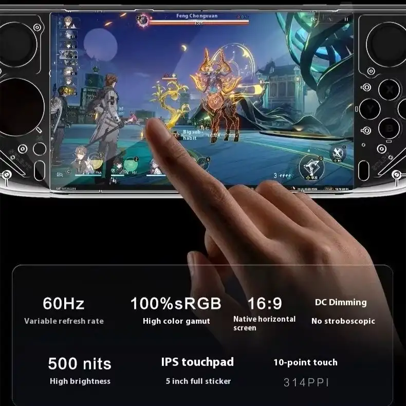 GAMEMT E6 MAX Screen