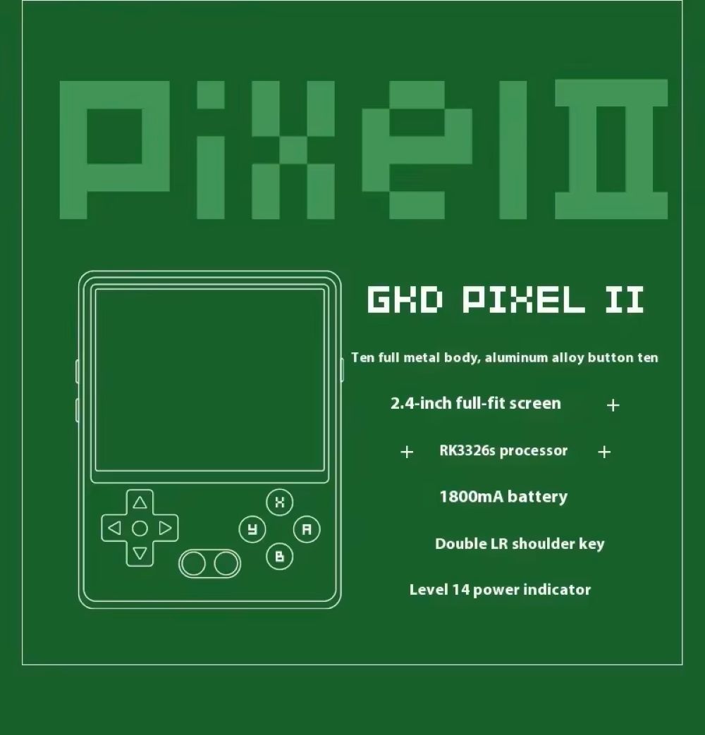 Game Kiddy GKD Pixel 2 battery