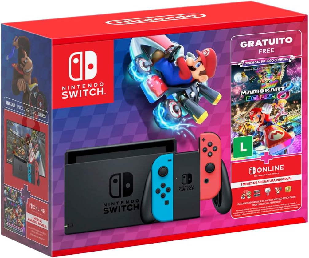 Nintendo switch v2 mario