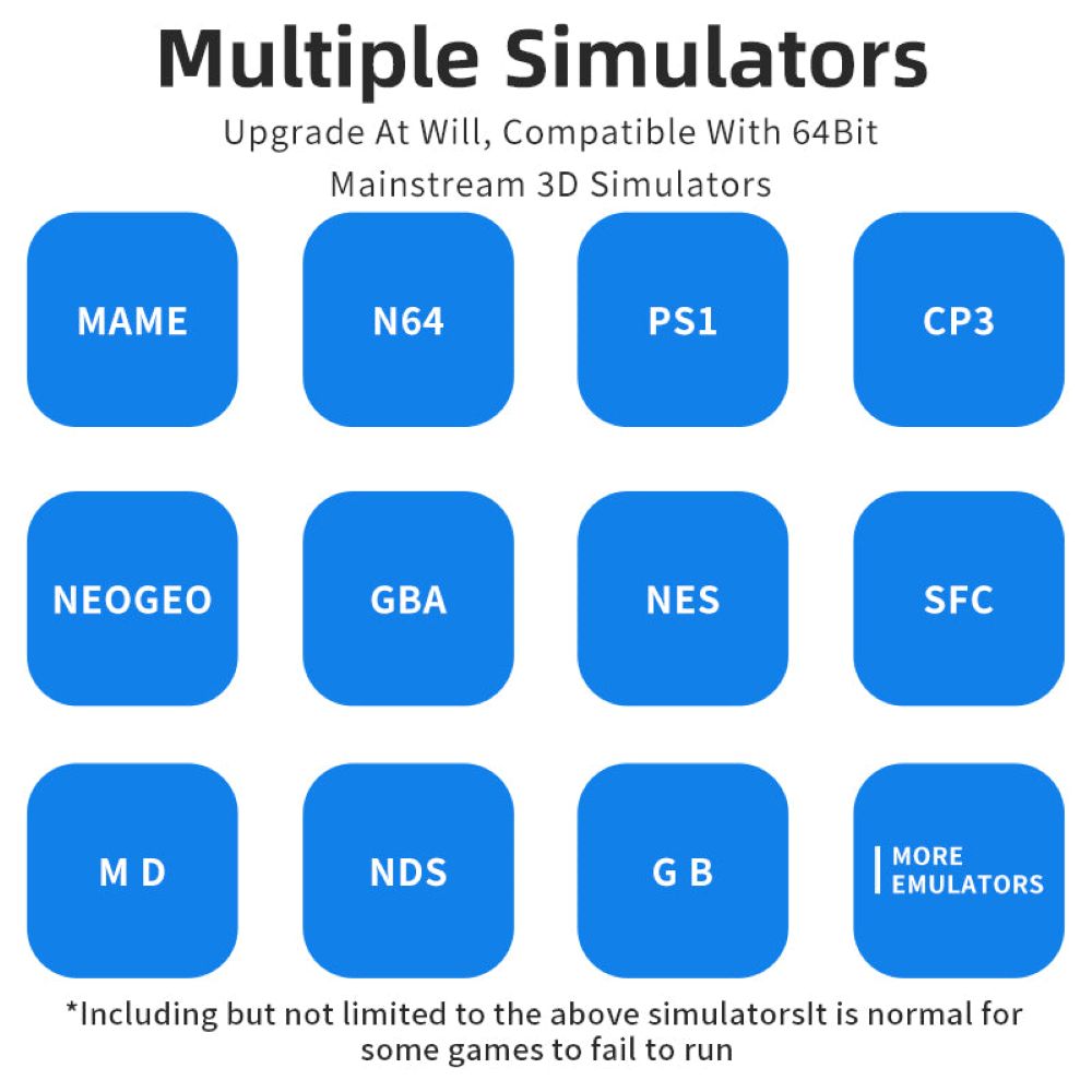 Powkiddy RGB20 Pro emulators