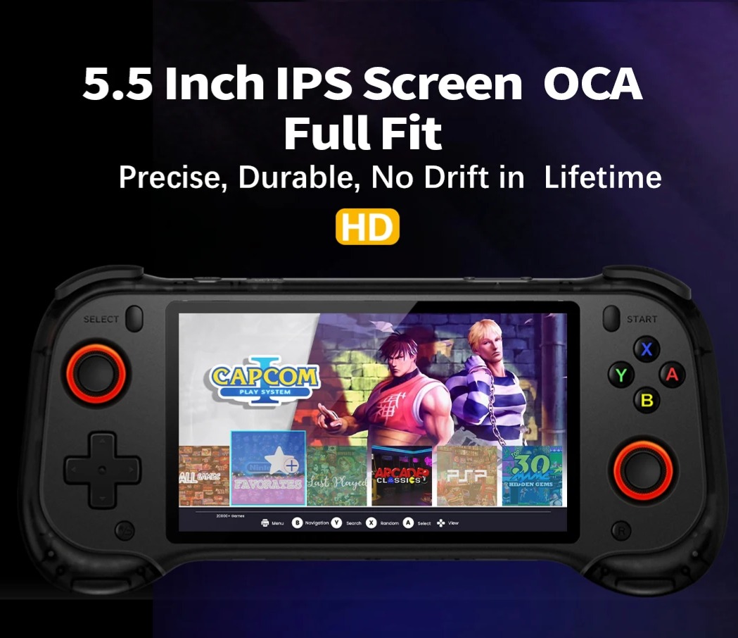 QRD Vortex F5 screen