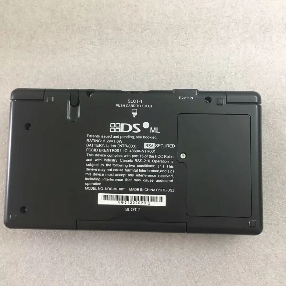 Nintendo DS ML back