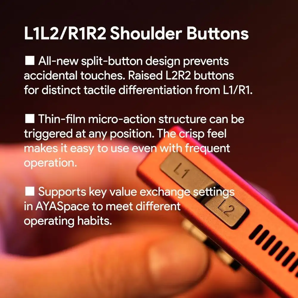 Ayaneo Pocket Micro Classic triggers