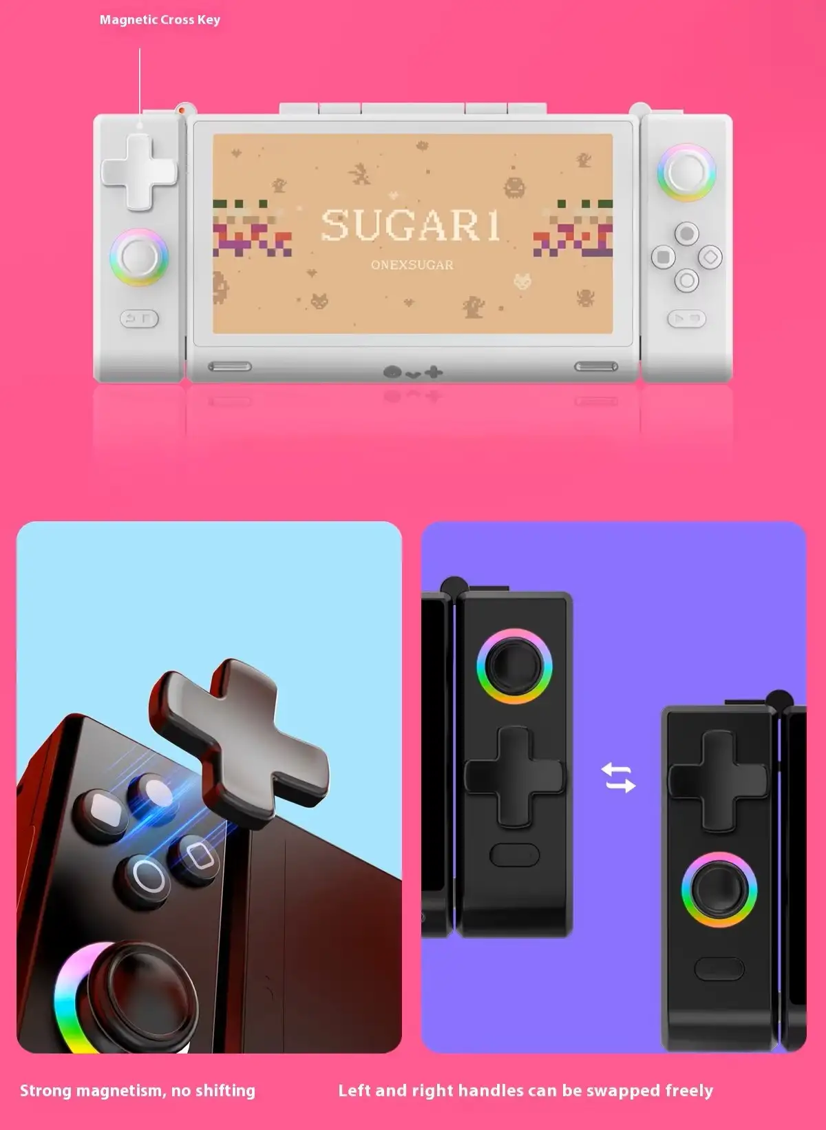 OneXsugar Sugar 1 buttons