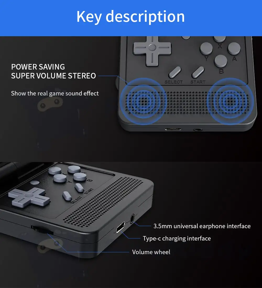 Powkiddy v90 Audio