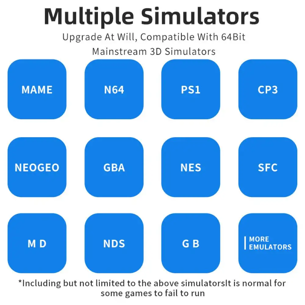 Powkiddy RGB20 Pro emulators