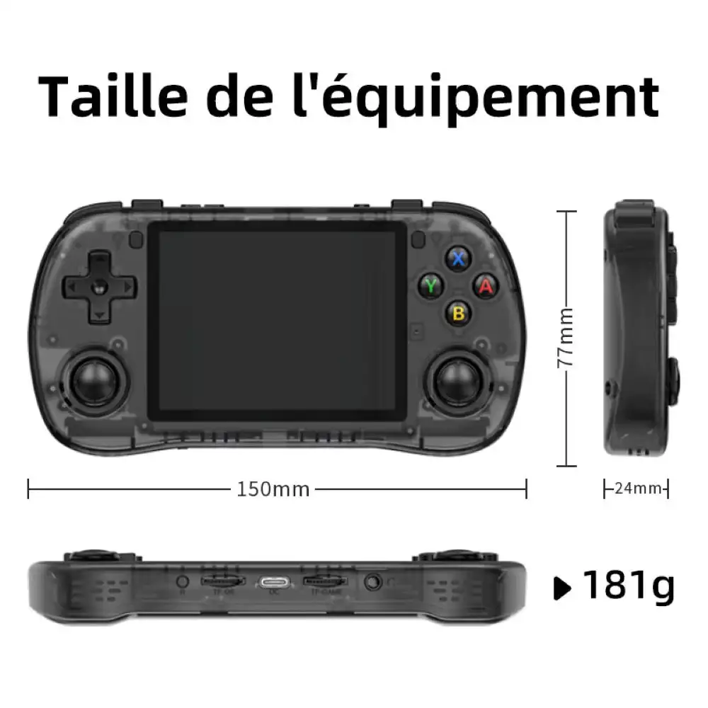 Consola Retro HC8000 Con 15,000 Juegos, Pantalla IPS 7″ Y Batería De 5h – Soporte Multilingüe Y Memoria Expandible (blanco)